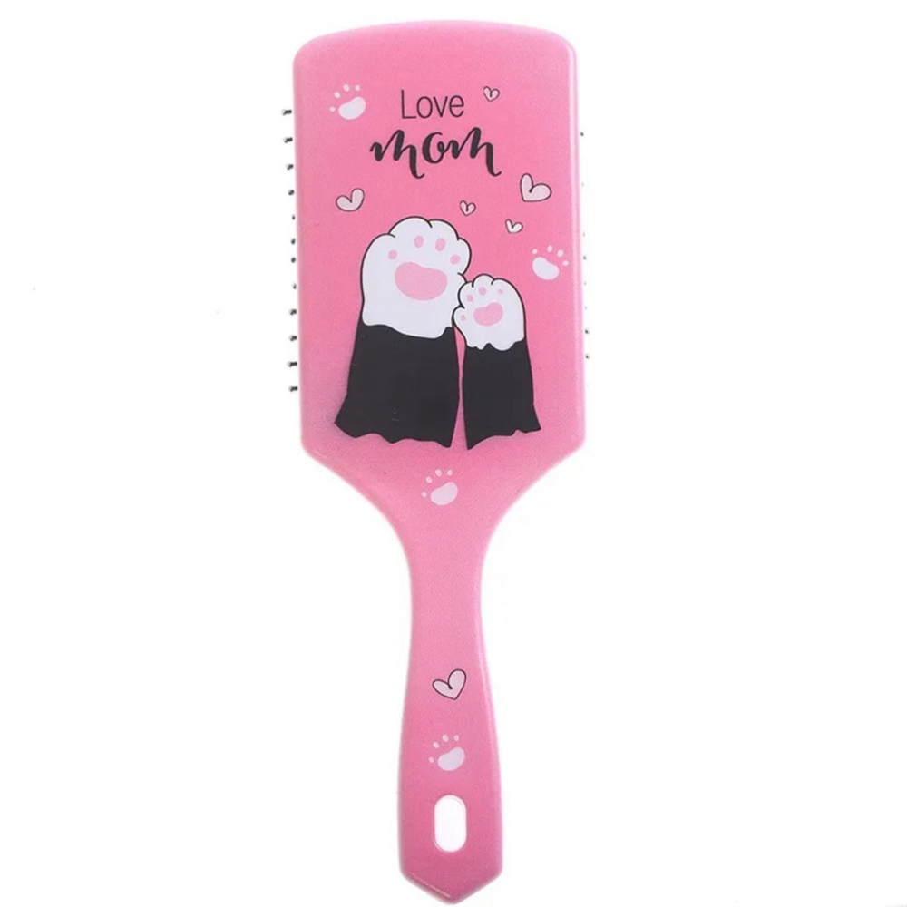 Cat Pattern Hair Brush